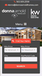 Mobile Screenshot of donnaarnoldhomes.com